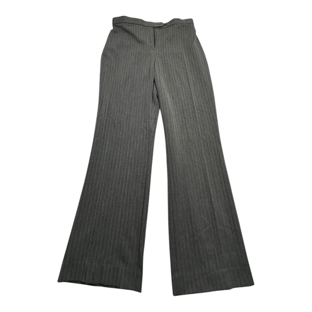 East 5th Petite Secretly‎ Slender Black Herringbone Pants Size 12P